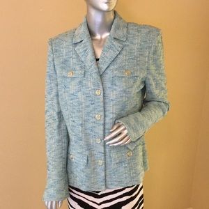 St. John Collection Tweed Knit Blazer